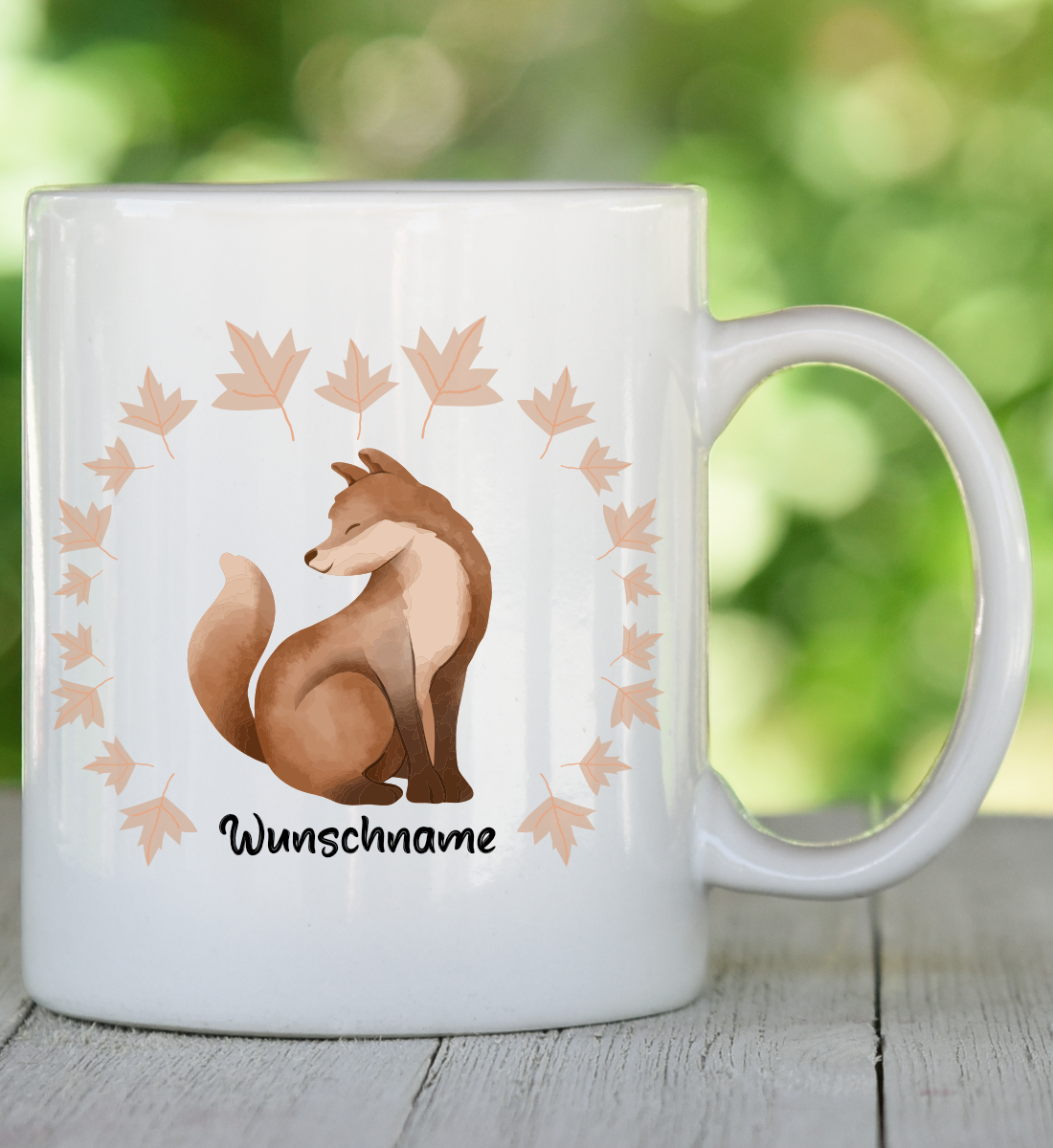 Kleiner Fuchs - Tasse (personalisierbar)