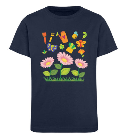 Der Garten - Kinder Bio Shirt French Navy 12/14 (152/164) 