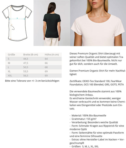 Vertraue mir ich bin (fast) Forstwirt  - Damen Premium Bio Shirt