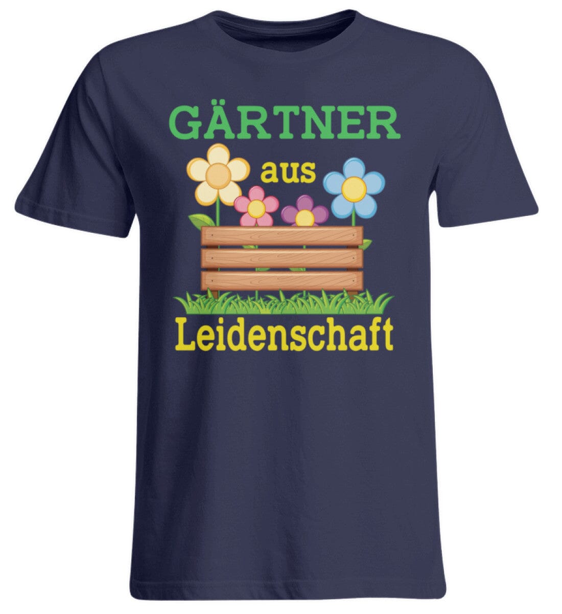 Gärtner aus Leidenschaft - Übergrößenshirt Navy 3XL 