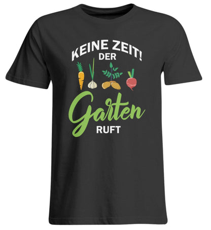 Der Garten ruft - Übergrößenshirt Deep Black 3XL 