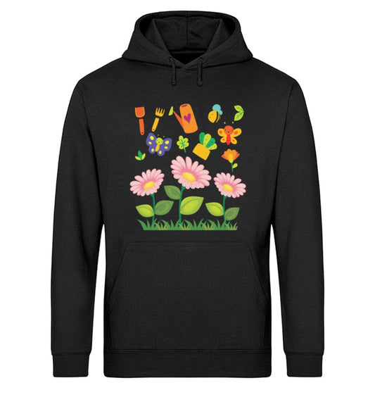 Der Garten - Unisex Bio Hoodie Black XS 