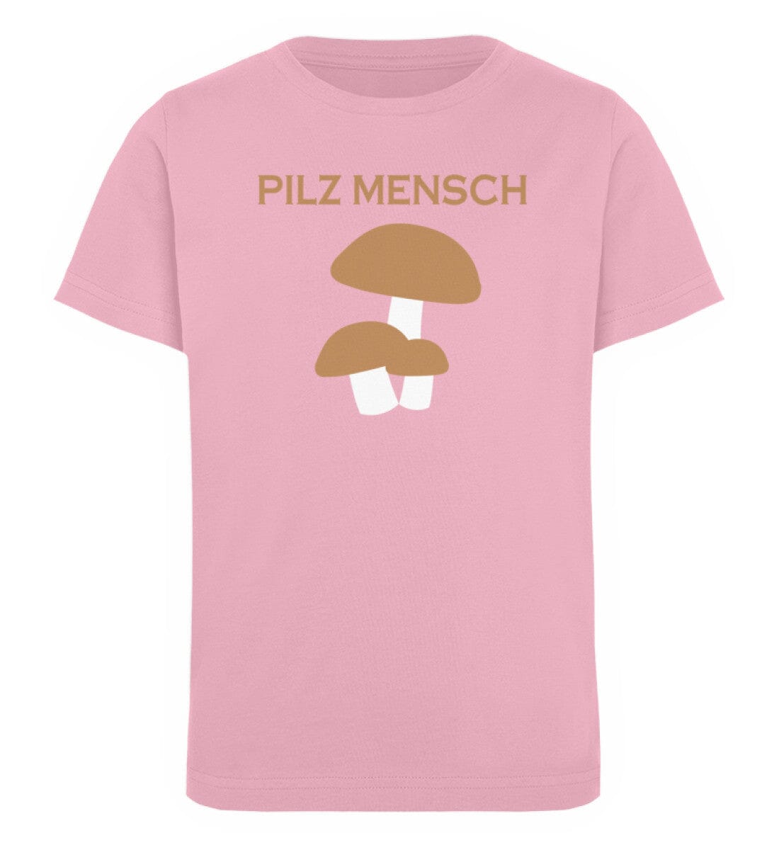 PILZMENSCH - Kinder Bio Shirt Cotton Pink 12/14 (152/164) 