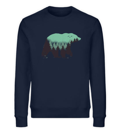 Der Wald-Bär - Unisex Bio Sweatshirt French Navy XS 