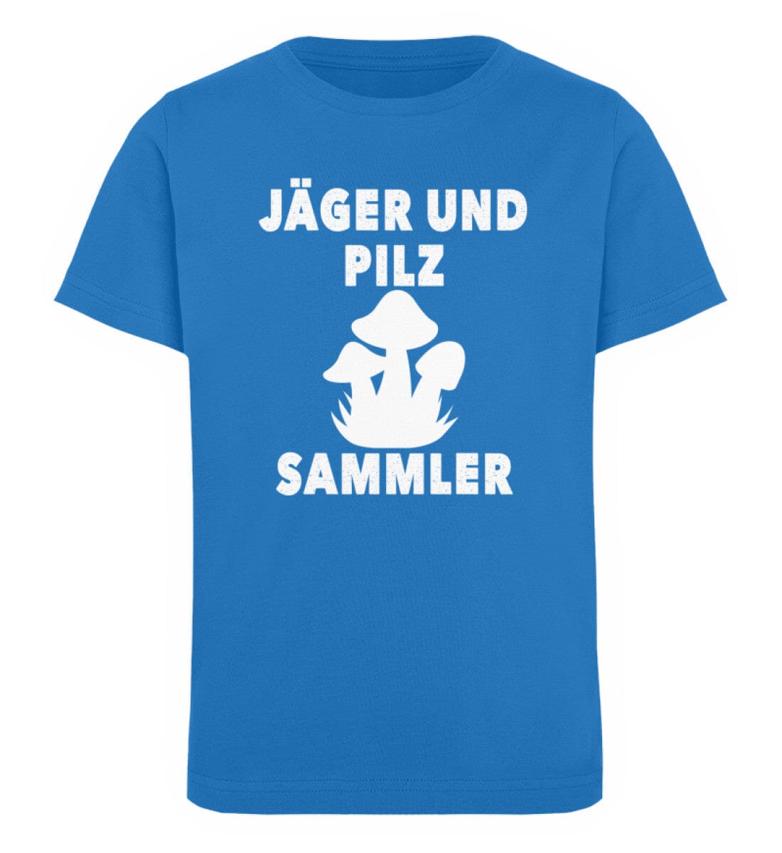 Jäger und Pilzsammler - Kinder Bio Shirt Royal Blue 12/14 (152/164) 