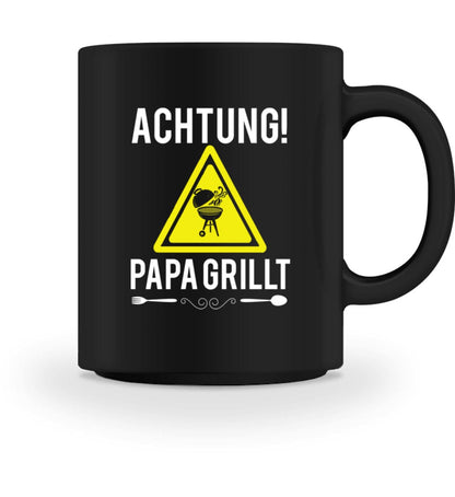 Achtung Papa grillt - Tasse 