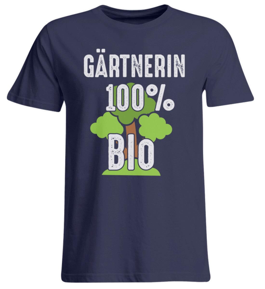 Gärtnerin 100% Bio - Übergrößenshirt Navy 3XL 