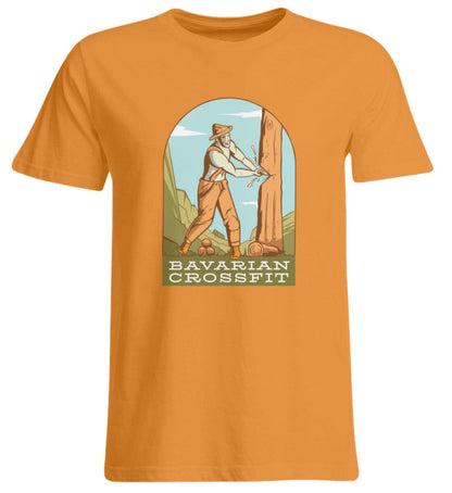 Bavarian Crossfit - Übergrößenshirt Orange 3XL 