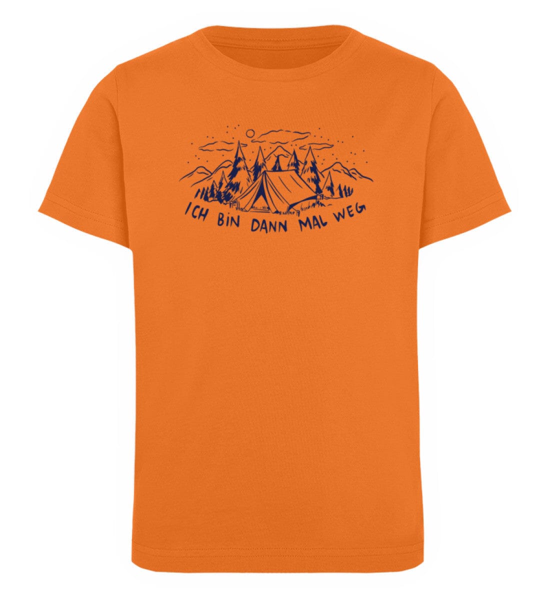 Ich bin dann mal weg - Kinder Bio Shirt Bright Orange 12/14 (152/164) 