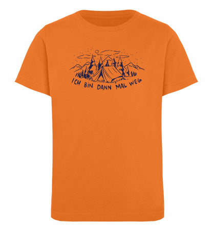 Ich bin dann mal weg - Kinder Bio Shirt Bright Orange 12/14 (152/164) 