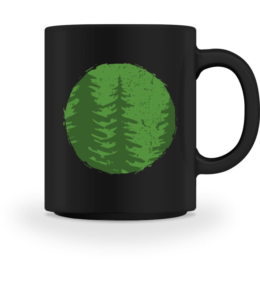 Wald im Blick - Tasse Black M 