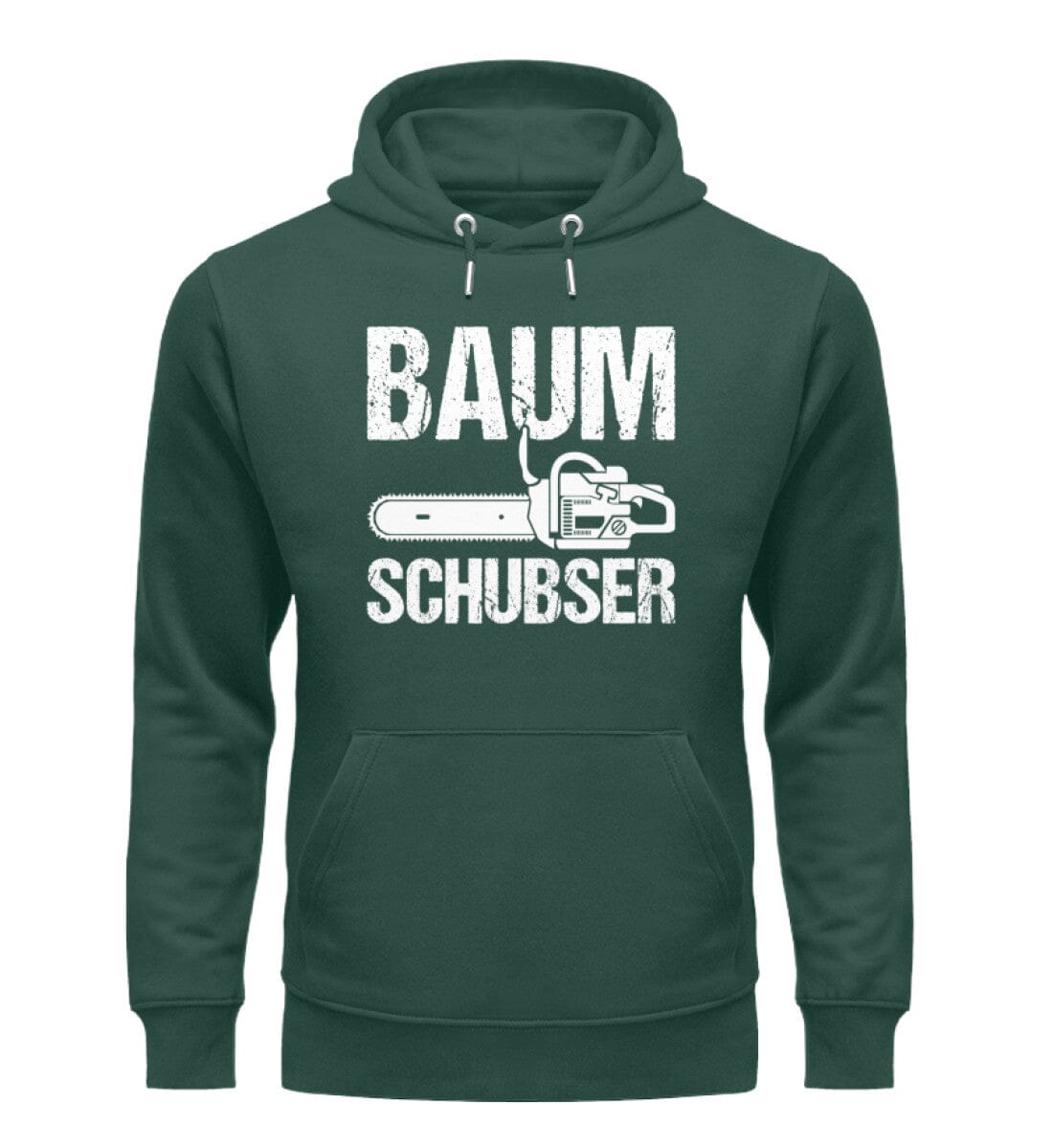 Baum Schubser - Unisex Premium Bio Hoodie Glazed Green S 