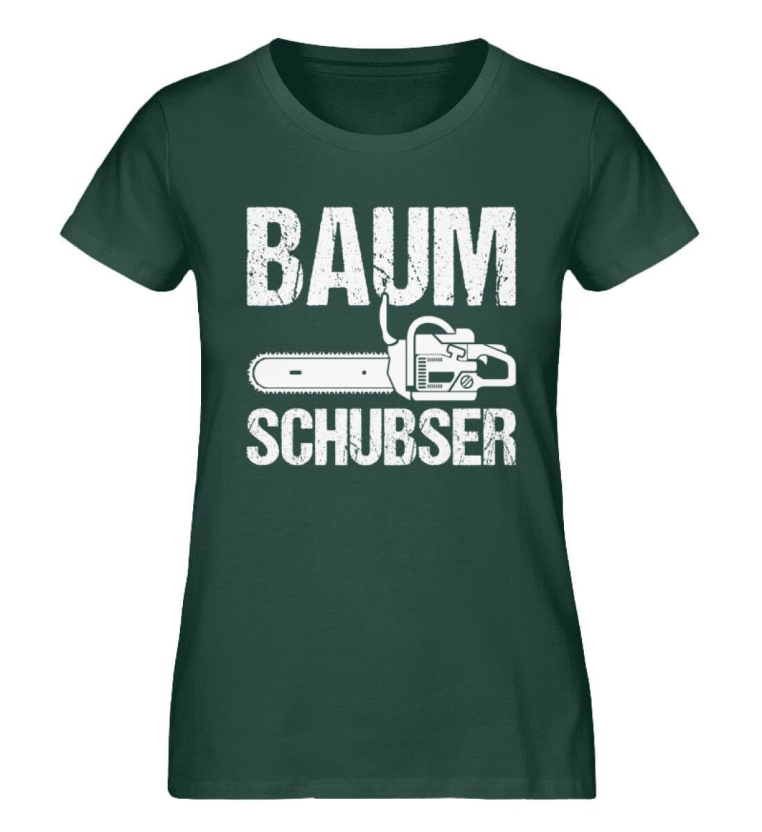 Baum Schubser - Damen Premium Bio Shirt Glazed Green S 