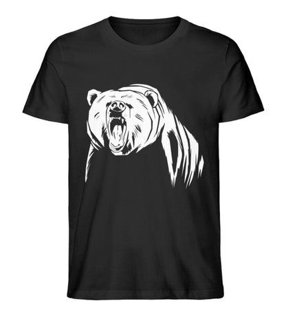 Wilder Bär - Unisex Premium Bio Shirt Black S 