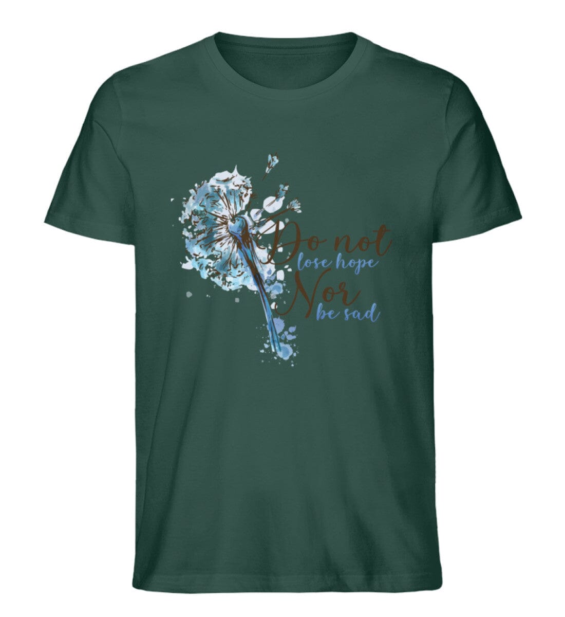 Don't lose hope - Unisex Premium Bio Shirt Glazed Green S 