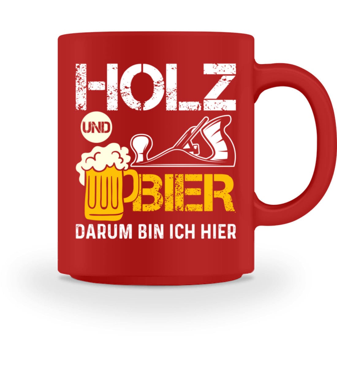 Holz und Bier - Tasse 