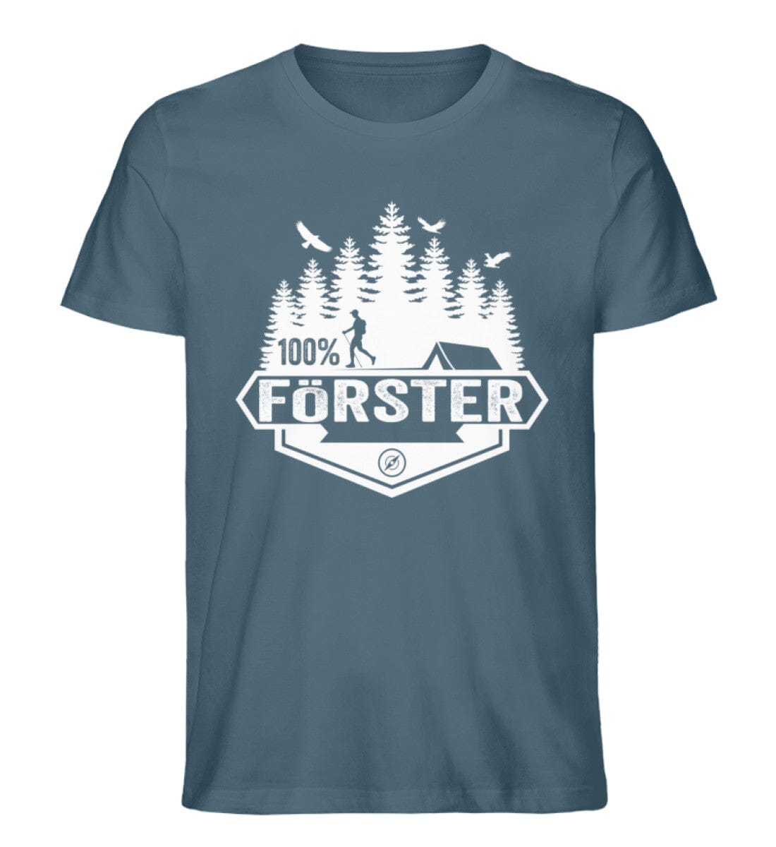 100% Förster - Unisex Premium Bio Shirt Stargazer S 