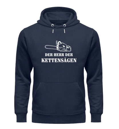 DER HERR DER KETTENSÄGEN - Unisex Premium Bio Hoodie French Navy XS 