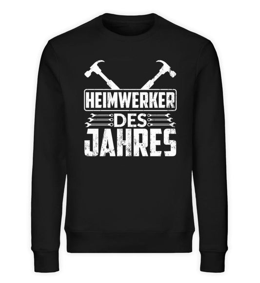 Heimwerker des Jahres - Unisex Bio Sweatshirt Black XS 