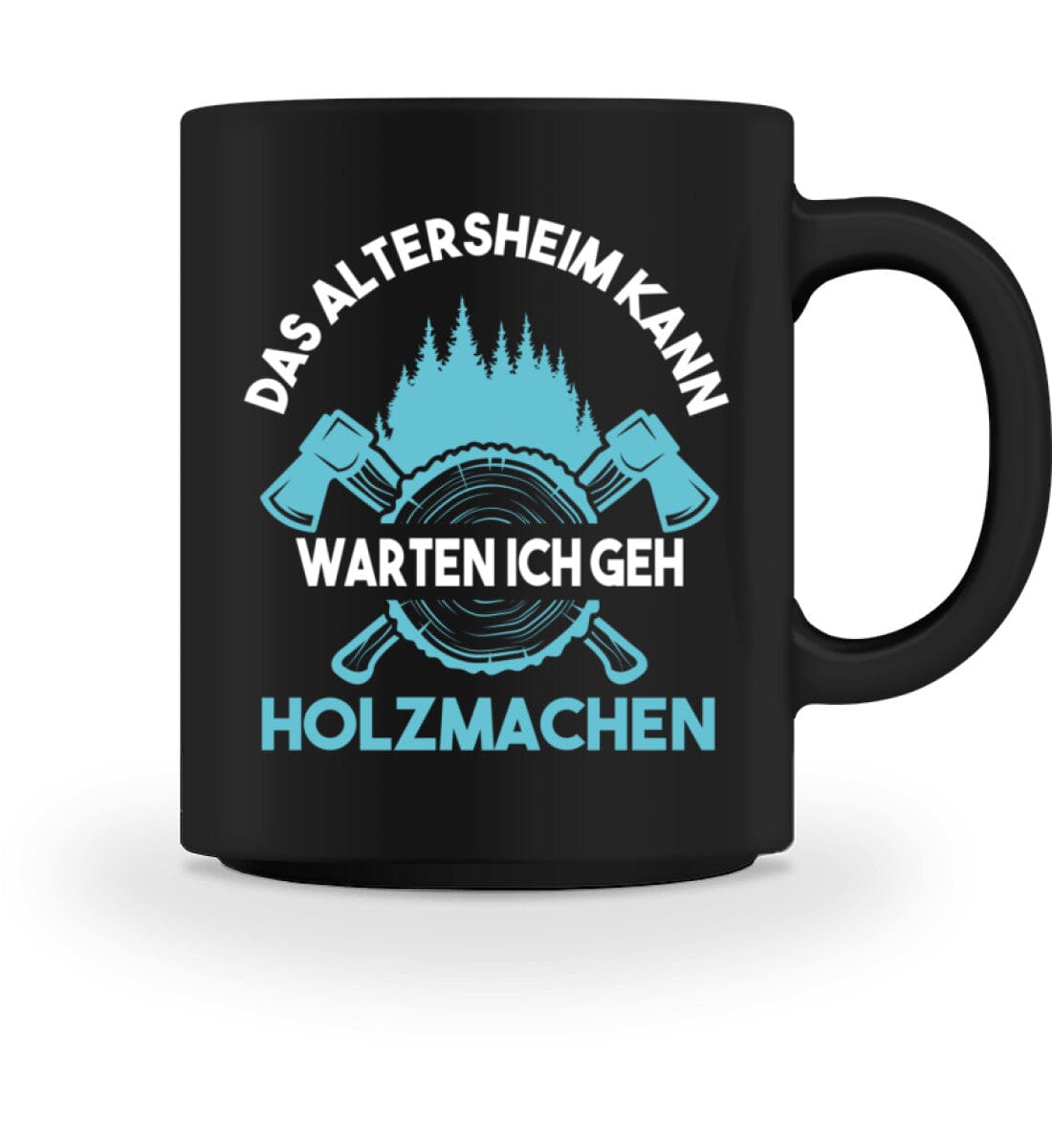 Das Altersheim kann warten - Tasse Black M 