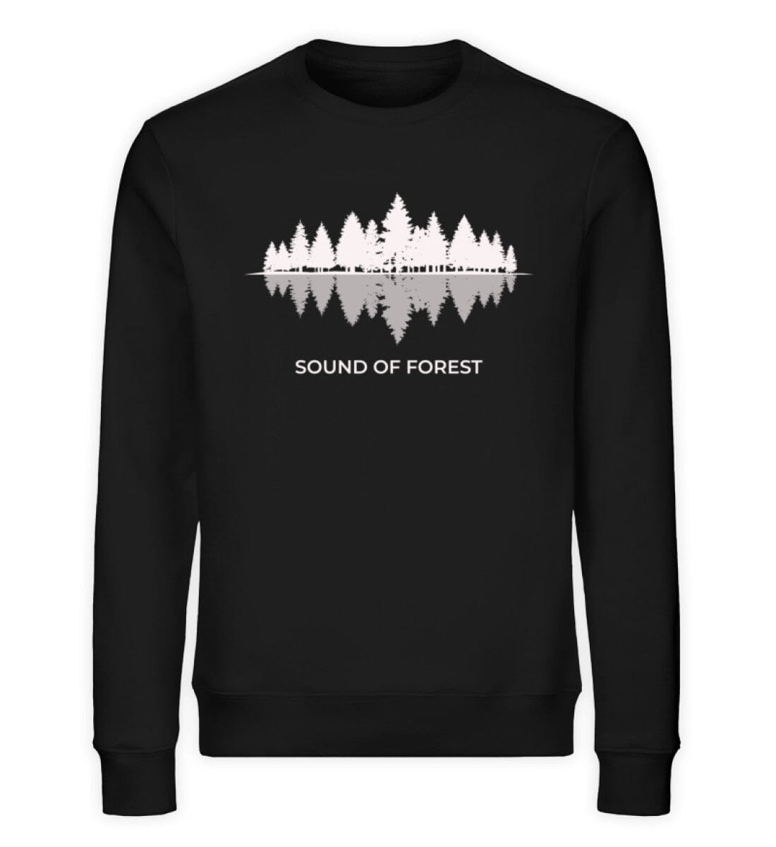 Sound of Forest - Unisex Bio Sweatshirt Black XS 