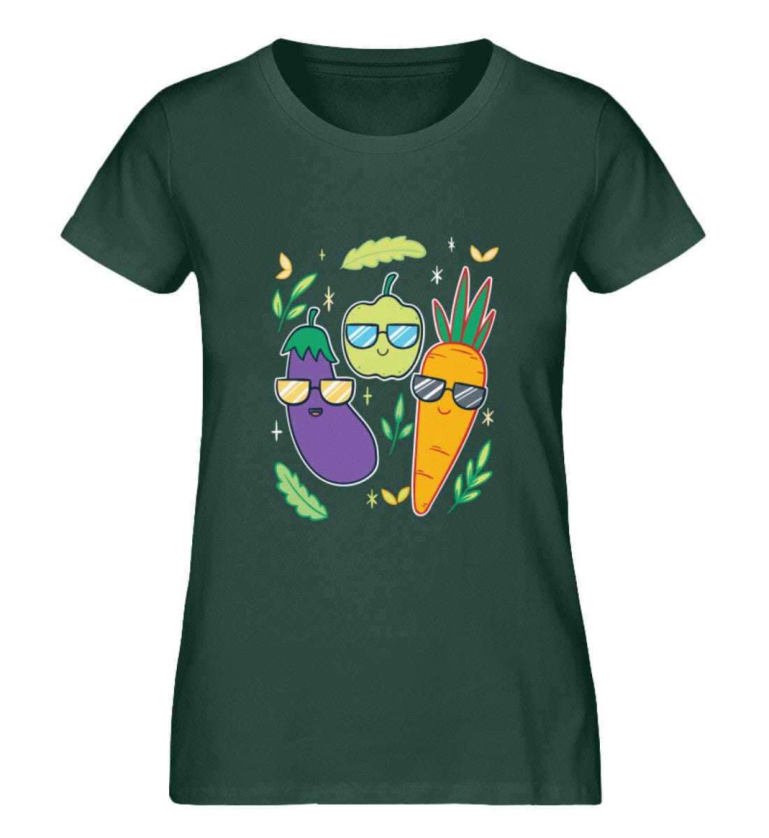 Cooles Gemüse - Damen Premium Bio Shirt Glazed Green S 