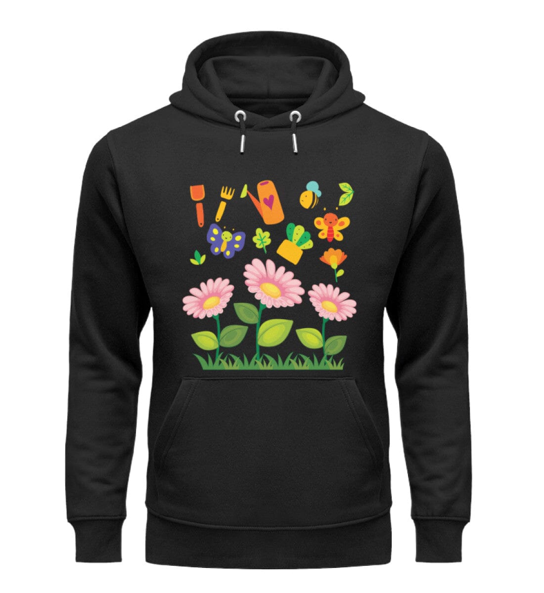 Der Garten - Unisex Premium Bio Hoodie Black XS 