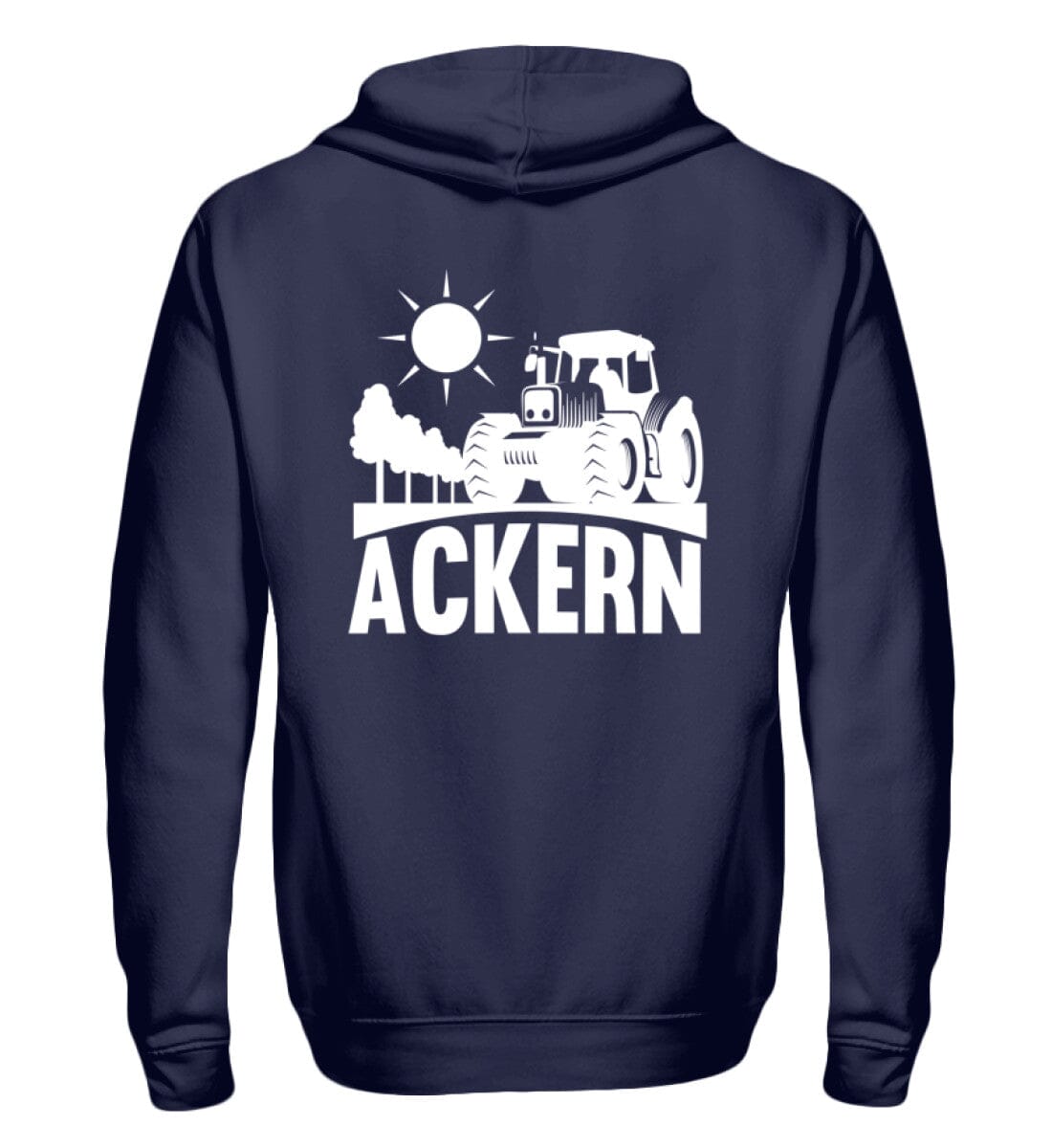 Ackern - Zip-Hoodie Navy S 