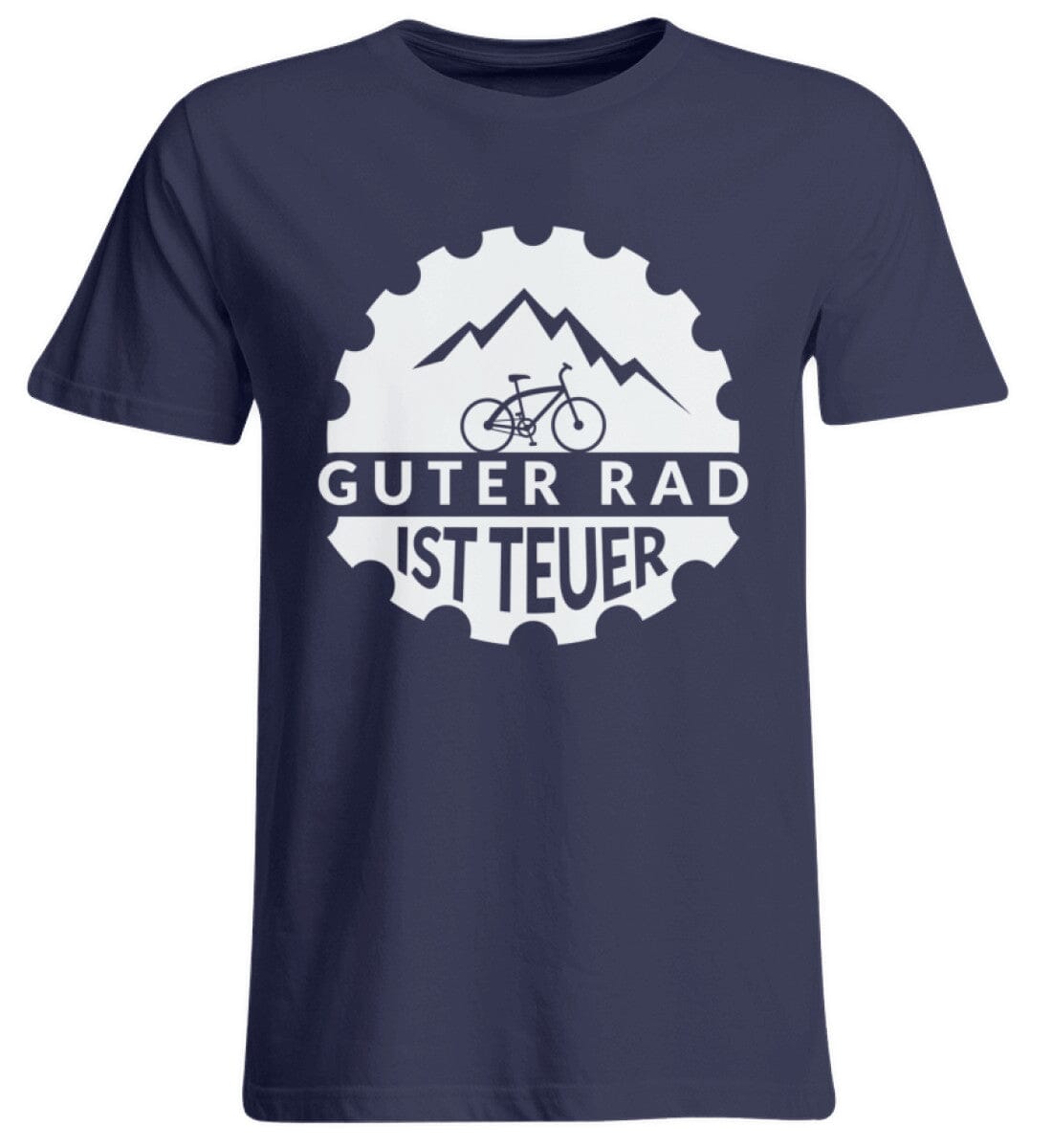 Guter Rad ist teuer - Übergrößenshirt Navy 3XL 