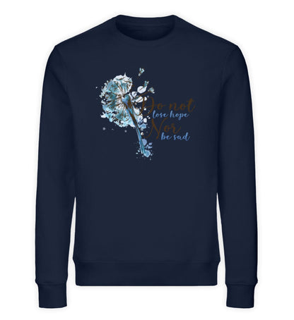 Don't lose hope - Unisex Bio Sweatshirt French Navy XS 