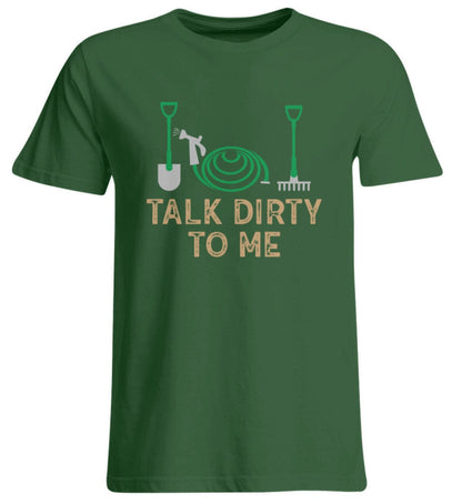 Talk Dirty - Übergrößenshirt Bottle Green 3XL 