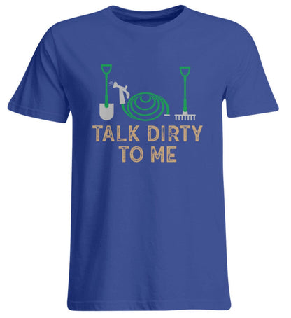 Talk Dirty - Übergrößenshirt Royal Blue 3XL 
