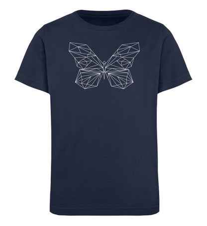Schmetterling Polygon - Kinder Bio Shirt French Navy 12/14 (152/164) 