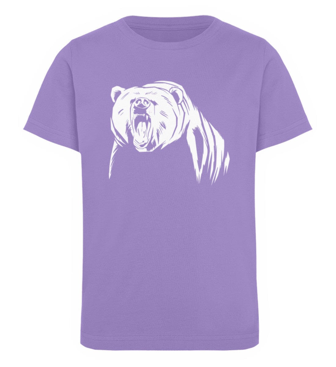 Wilder Bär - Kinder Bio Shirt Lavender Dawn 5/6 (110/116) 