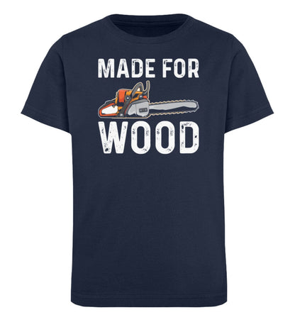 Made for wood - Kinder Bio Shirt French Navy 12/14 (152/164) 