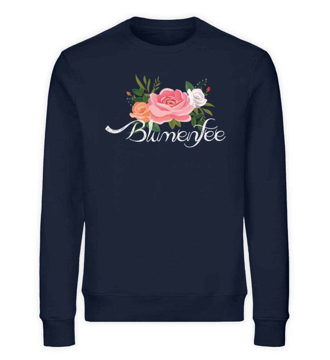 Blumenfee - Unisex Bio Sweatshirt French Navy XS 