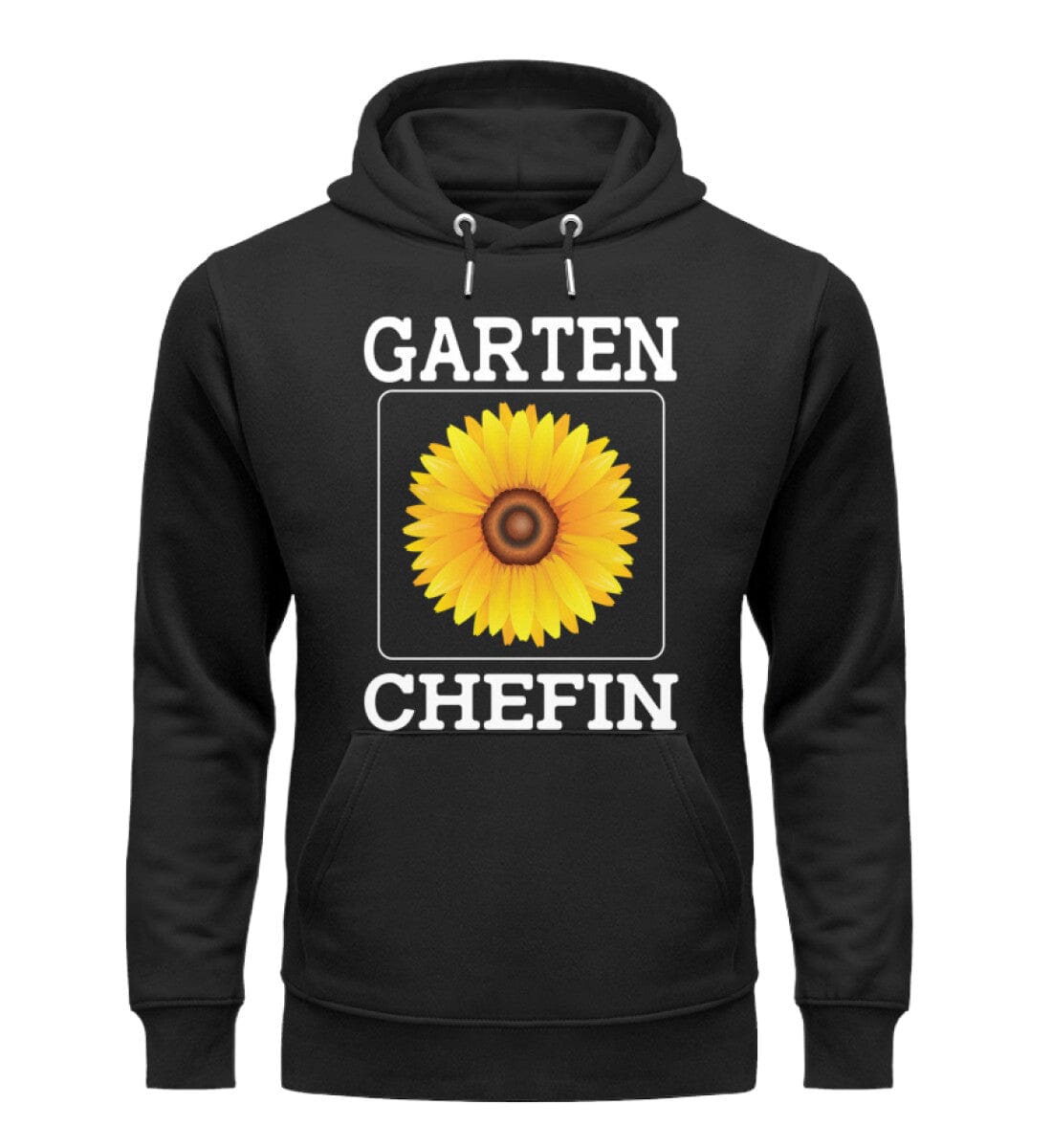 Garten Chefin - Unisex Premium Bio Hoodie Black XS 