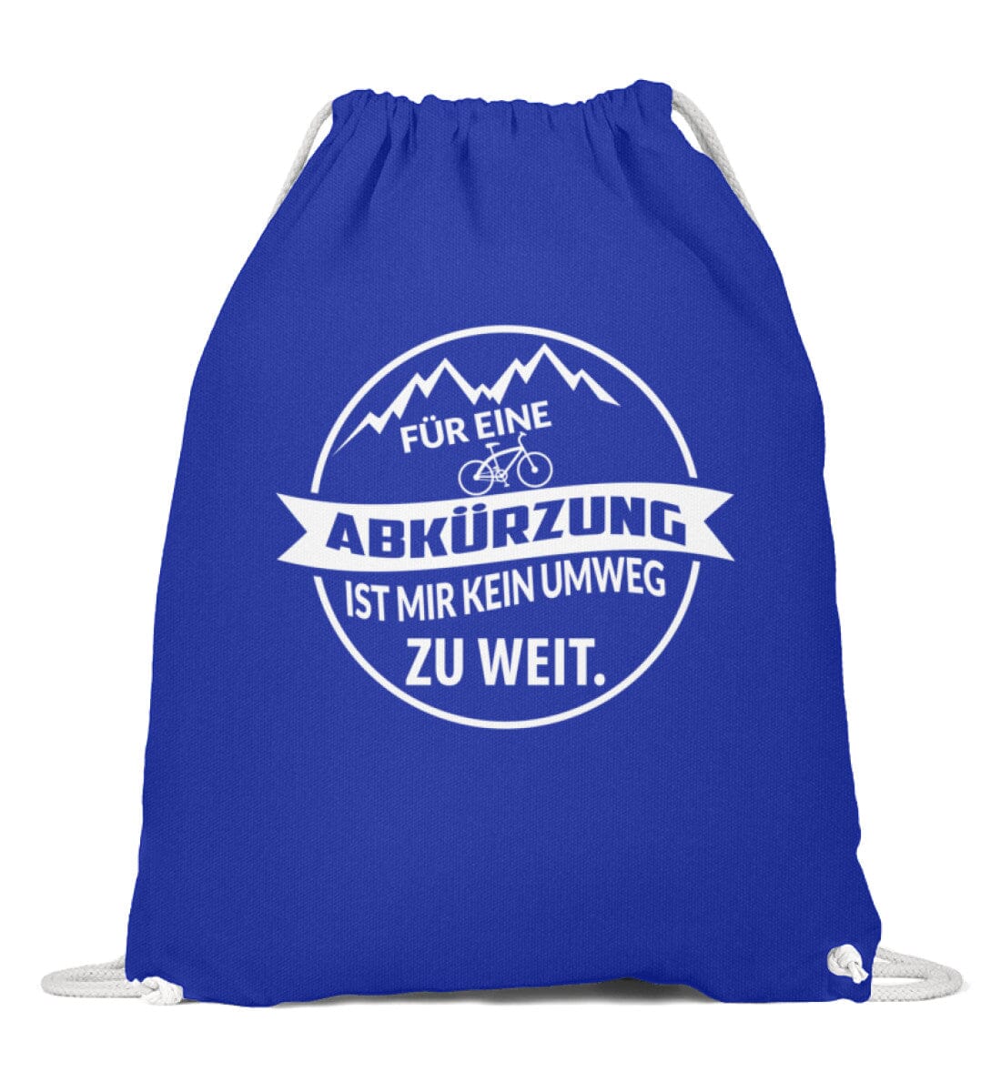 Abkürzung - Baumwoll Gymsac Bright Royal 37cm-46cm 