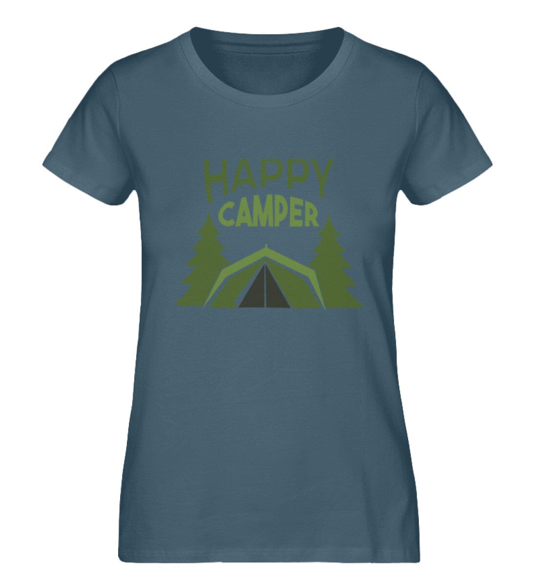 Fröhlicher Camper - Damen Premium Bio Shirt Stargazer S 