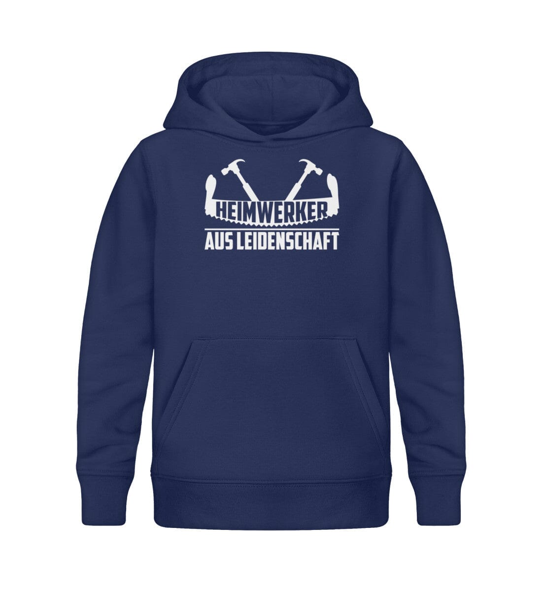 Heimwerker aus Leidenschaft - Kinder Bio Hoodie French Navy 12/14 (152/164) 