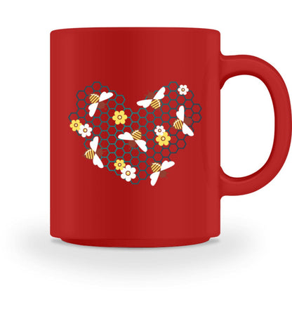 Bienenherz - Tasse Red M 