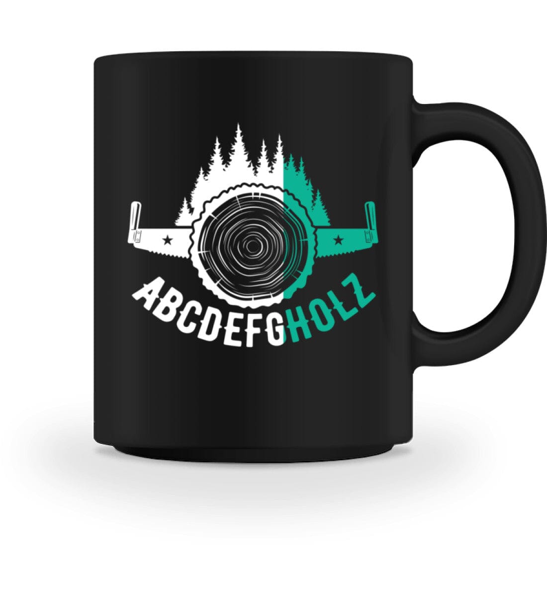 ABCDEFGHOLZ - Tasse Black M 