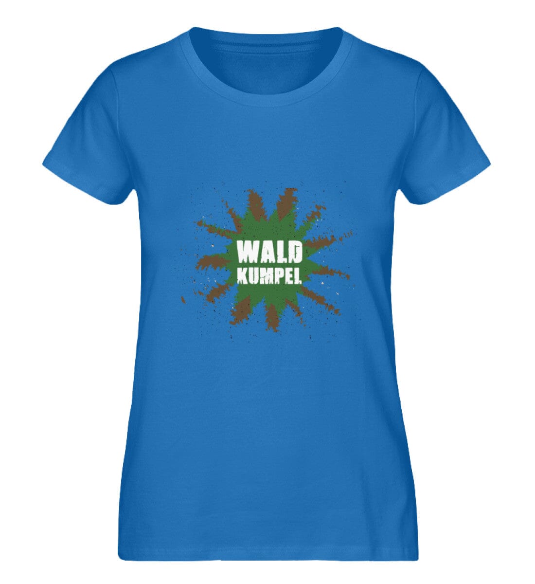 Der Wald Kumpel im Wald - Damen Premium Bio Shirt Royal Blue S 