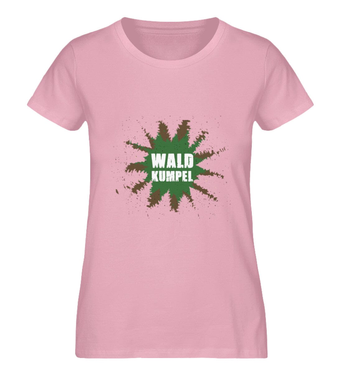 Der Wald Kumpel im Wald - Damen Premium Bio Shirt Cotton Pink S 