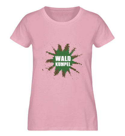 Der Wald Kumpel im Wald - Damen Premium Bio Shirt Cotton Pink S 