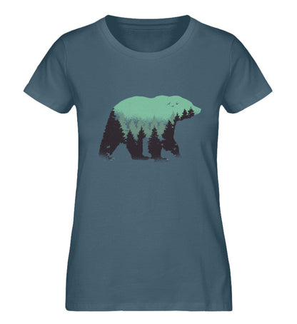 Der Wald-Bär - Damen Premium Bio Shirt Stargazer S 