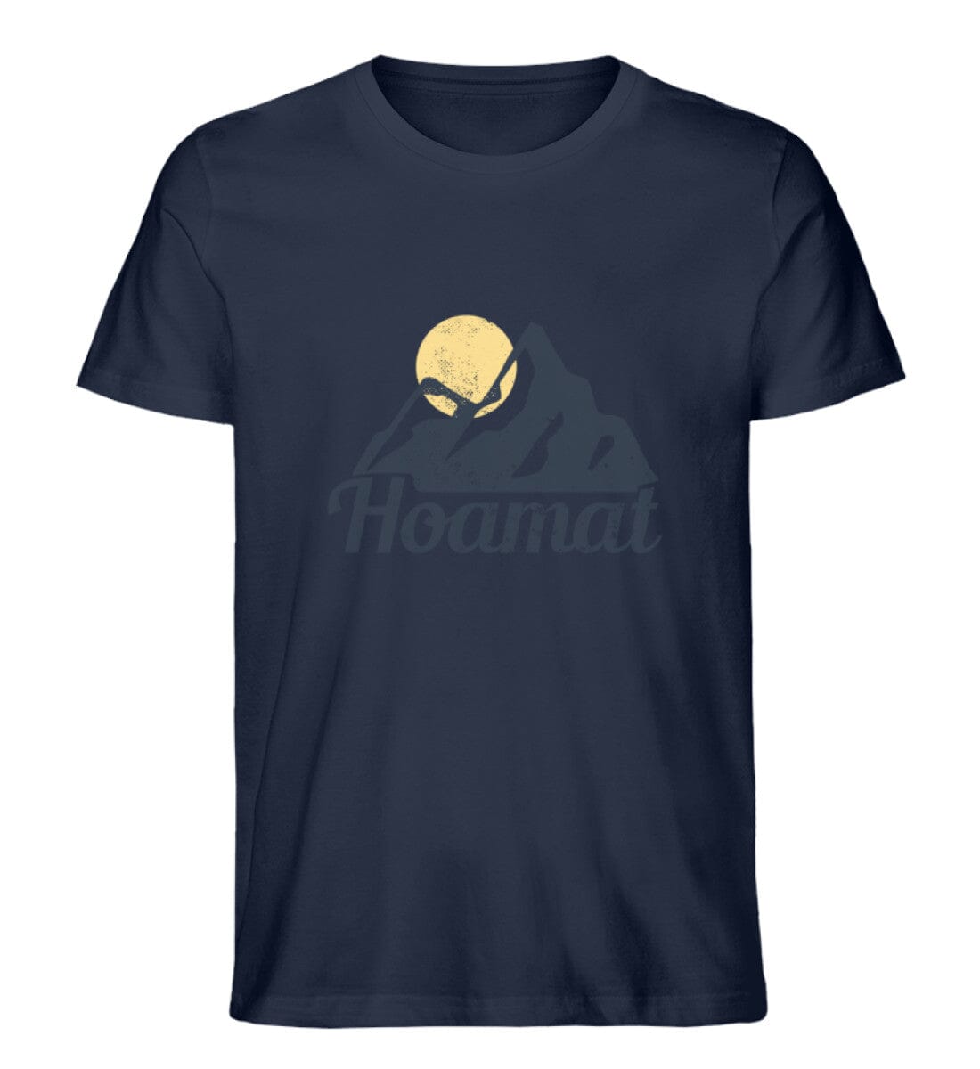 Die Hoamat - Unisex Premium Bio Shirt French Navy XS 